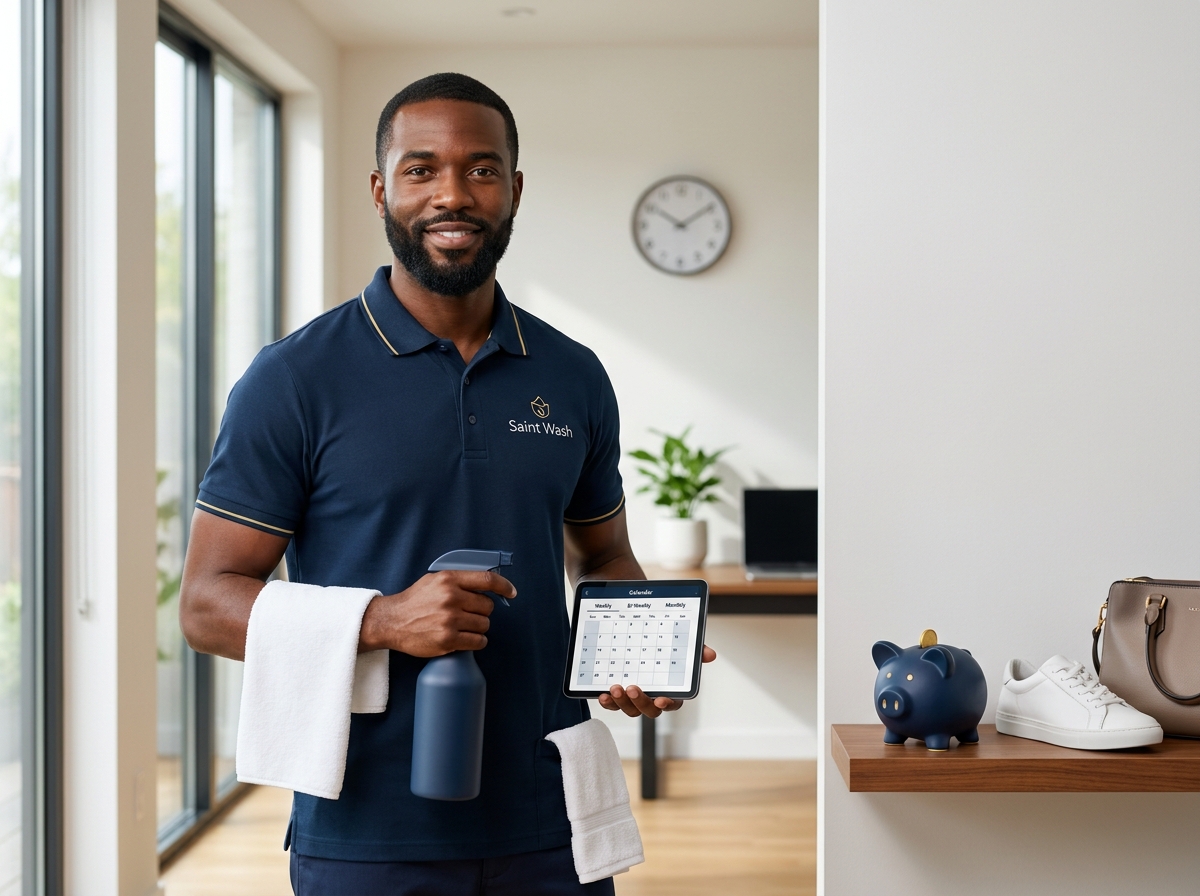 The Saint Wash team of professional cleaners